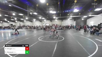 121 lbs Rr Rnd 2 - Rayfe Wright, Spearfish Youth WC vs Chris Marquez, Bulldogs Jr Wrestling