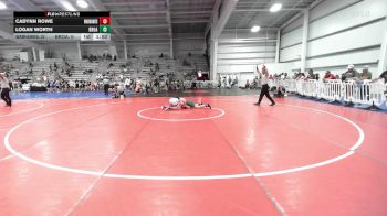 112 lbs Rr Rnd 2 - Cadynn Rowe, Warhawks vs Logan Worth, Broad Axe Green