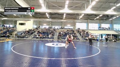157 lbs Cons. Round 4 - Mason Rappold, Oneonta State vs Tyler Rossini, Brockport