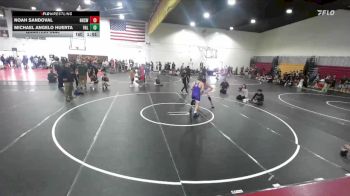 175 lbs Quarterfinal - Michael Angelo Huerta, Valhalla vs Noah Sandoval, Norwalk High School Wrestling