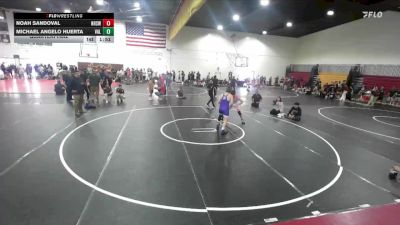 175 lbs Quarterfinal - Michael Angelo Huerta, Valhalla vs Noah Sandoval, Norwalk High School Wrestling