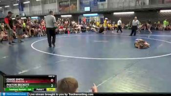 70 lbs Placement Matches (16 Team) - Chase Smith, Backyard Brawlers vs Paxton Beckett, Alabama Elite Gold
