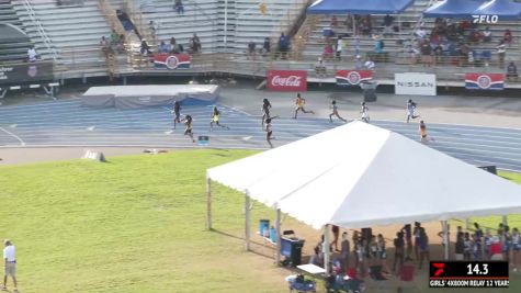 Youth Girls' 4x800m Relay, Semi-Finals 1 - Age 11-12