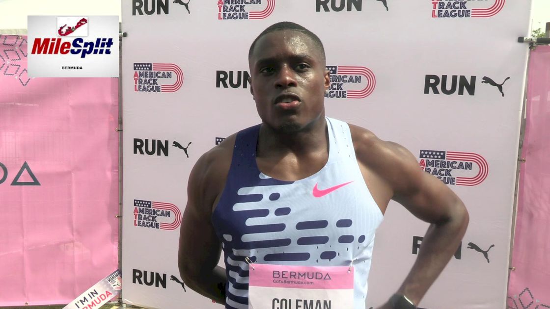 Christian Coleman Explains How To Run Under Pressure
