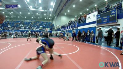 110 lbs Rr Rnd 2 - Taylor Covel, Harrah Little League Wrestling vs Ryan Whitehead, Choctaw Ironman Youth Wrestling