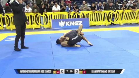 Luan Martiniano Da Silva vs Washington Ferreira Dos Santos 2025 Pan IBJJF Jiu-Jitsu No-Gi Championship