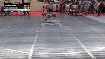 90_B lbs Consi Of 8 #1 - Connor Howe, Scranton vs Anthony Dorazio, Wissahickon