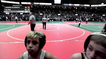58 lbs Cons. Round 1 - Andrew Ellebruch, BAB1 vs Eli Erb, WKA2