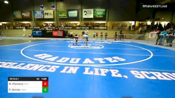 90 lbs Prelims - Miliyah Pacheco, Maverick Elite Wrestling vs Persaeus Gomez, Pomona Elite