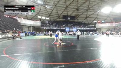 Girls 4A 170 lbs 5th Place Match - Nivayah Henry, Skyview (Girls) vs Morgan Folwick, Tahoma (Girls)