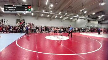 130 lbs Semifinal - Eila Schultz, Severance vs Kaycee Potts, Kelso