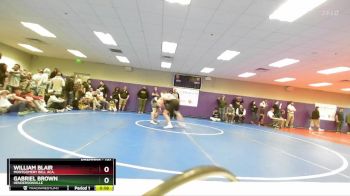 157 lbs Cons. Round 2 - William Blair, Montgomery Bell Aca. vs Gabriel Brown, Hendersonville