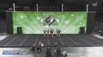Cheer Empire - Majesty [2025 L1 Junior - Flex Day 1] 2025 CSG Indy Challenge