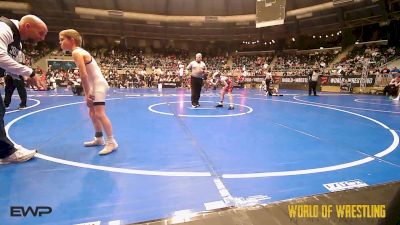 73 lbs Round Of 32 - Logan Dodge, Michigan Premier Wrestling Club vs River Pearson, Scrap Yard Training