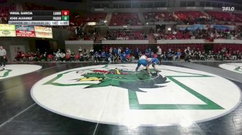 190 lbs Round 3 - Semis (4 Team) - Jose Alvarez, Amarillo Palo Duro vs Virgil Garcia, Leander
