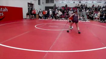 125 lbs Cons. Round 5 - Martha Comacho, Maple Mountain vs Caydence Watters, Natrona