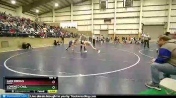 106 lbs Cons. Semi - Lorenzo Call, Stansbury vs Jack Eddins, Grace