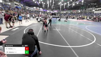 Round Of 16 - Daniel Valdez, Holly vs Myking Adams, Knights Wrestling