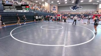 152 lbs 5th Place Match - Anabel Campos, Bryan vs Cassidy Castro, Klein Oak
