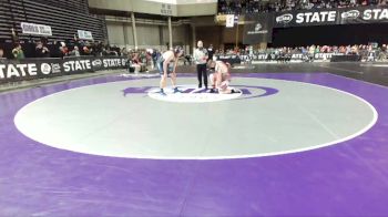 1B/2B 285 Quarterfinal - Tyler Pettigrew, Jenkins (Chewelah) vs Braydon White, Okanogan