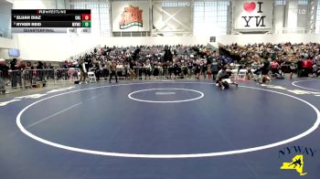 63 lbs Quarterfinal - Ryker Reid, Malone Youth Wrestling Club vs Elijah Diaz, Club Not Listed