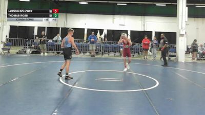 112 lbs Consolation - Jaxson Boucher, MI vs Thomas Ross, NJ