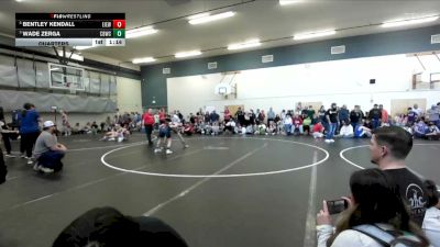 115 lbs Quarters - Wade Zerga, Challis Blackheart Wrestling Club vs Bentley Kendall, East Idaho Elite Wrestling Club