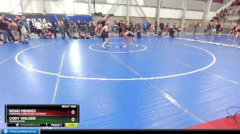 86 lbs Champ. Round 2 - Noah Mendez, Punisher Wrestling Company vs Cody Walker, Washington