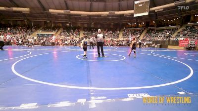 64 lbs Round Of 16 - Evan Thiele, CVBJJ vs Regan Daleske, Blue Pride Wrestling Club