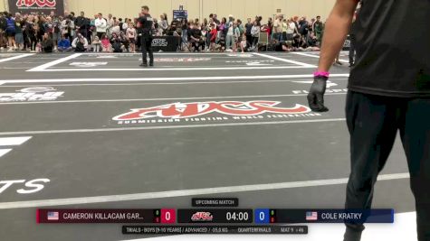 Cameron KillaCam Garcia vs Cole Kratky 2025 ADCC Orlando Open/Youth Trials