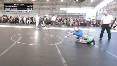 98 lbs Round 2 (8 Team) - Lincoln Haines, Gettysburg vs Rocco Valvano, FORGE