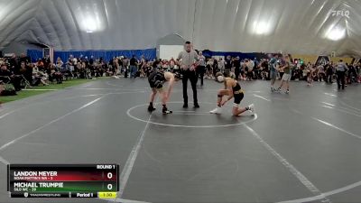 115 lbs Round 1 (8 Team) - Michael Trumpie, Silo WC vs Landon Meyer, Noah Mattin`s WA