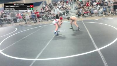 82 lbs Consolation - Chayton Nielsen, Spring Hills WC vs Roan Rickel, Team Aggression