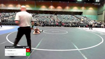 157 lbs Consi Of 16 #1 - Travis Thorpe, Southern Oregon vs Cooper Voorhees, UNATT-Wyoming