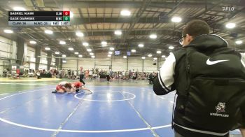 165 lbs Rr Rnd 1 - Gabriel NJAIM, Claw & Conquer - MS vs Gage Dawkins, Next Level Wrestling Club - MS