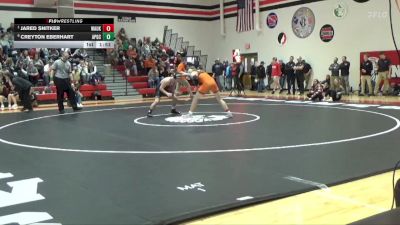 165 lbs Cons. Semi - Creyton Eberhart, AP-GC vs Jared Snitker, Waukon