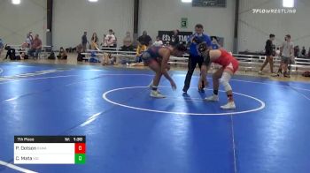 157 lbs 7th Place - Pason Dotson, Okwa vs Caleb Mata, Vici WC