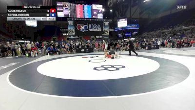 135 lbs Champ. Rd Of 128 - Addie Nelson, IA vs Sophia Hodges, MD
