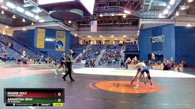 110 lbs Cons. Round 4 - Emarie Dolt, Caesar Rodney vs Samantha Gray, JW Robinson