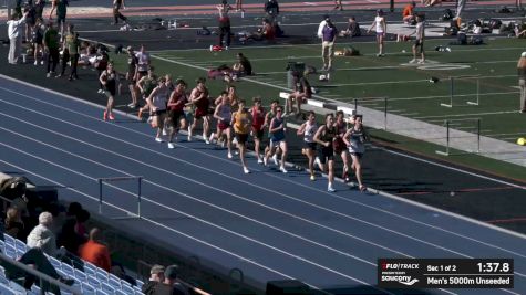 Men's 5k Unseeded, Finals 1