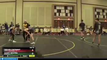 130 lbs Finals (8 Team) - Sammy Nicotra, BlueWave E vs Trevor Cortright, Gorilla Grapplers