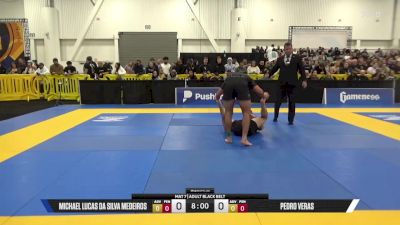 Pedro Veras vs Michael Lucas Da Silva Medeiros 2025 World IBJJF Jiu-Jitsu No-Gi Championship