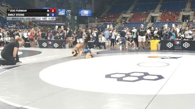 135 lbs Champ. Rd Of 64 - Zoe Furman, Pennsylvania vs Emily Stone, Oregon