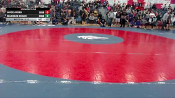 113 lbs Quarterfinal - Jayce Ayers, W. F. West vs Maximus Duran, River Ridge