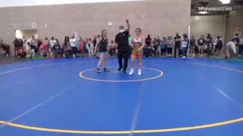 68 kg Semifinal - Alyvia Fiske, CA vs Jamilah McBryde, NY