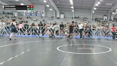 145 lbs Rr Rnd 2 - Lucas Santo, BDTC Elite - HSB vs Logan Mauer, Diesel - HSB