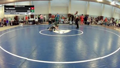 40 lbs Champ. Round 1 - Eli DeHart, Rural Retreat vs Nico Maxey, Great Neck Wrestling Club