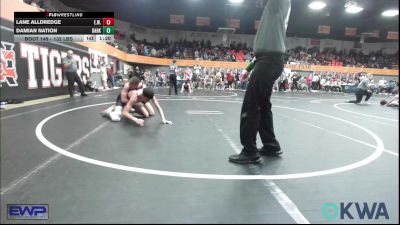 132 lbs Rr Rnd 2 - Lane Alldredge, Elgin Wrestling vs Damian Nation, Darko Valley Wolf Pack