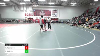 149 lbs Consi Of 16 #2 - Klay Reeves, Ohio State vs Thomas Bock, Kent State - Unatt