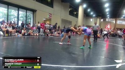 155 lbs Semis (4 Team) - Elizabella Laurin, TN AAU- Chaos vs Madison Cooley, AR-15